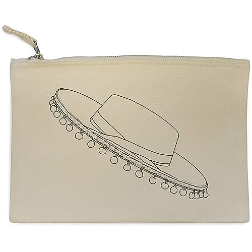 'Spanischer Hut' Clutch/Makeup-Fall (CL00032887) von Azeeda