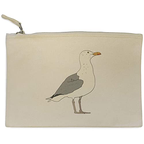 'Stolze Möwe ' Clutch/Makeup-Fall (CL00031672) von Azeeda