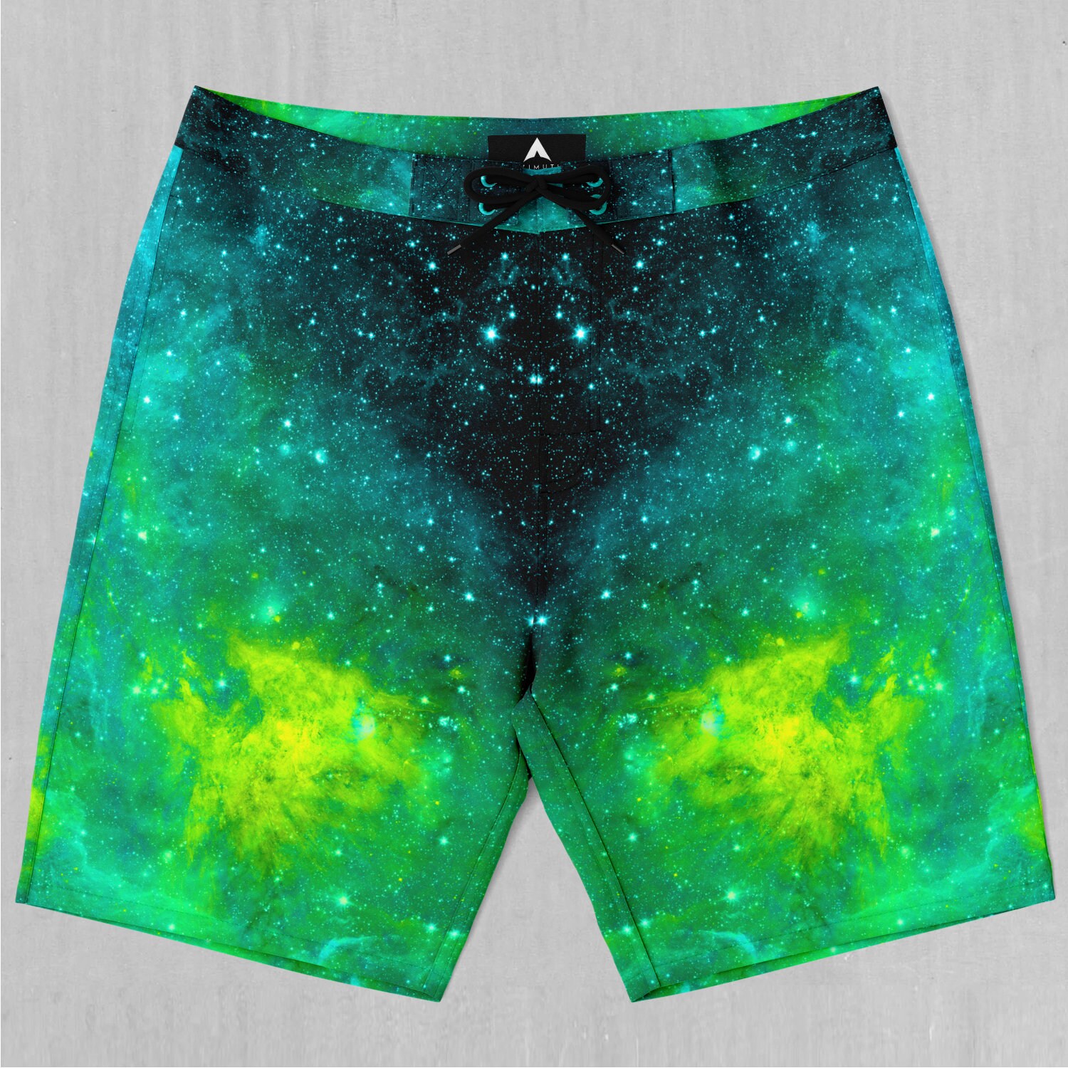 Acidic Realm Space Galaxy Board Shorts Herren Badeanzug Badehose Mit Taschen Und Kordelzug von AzimuthClothingStore