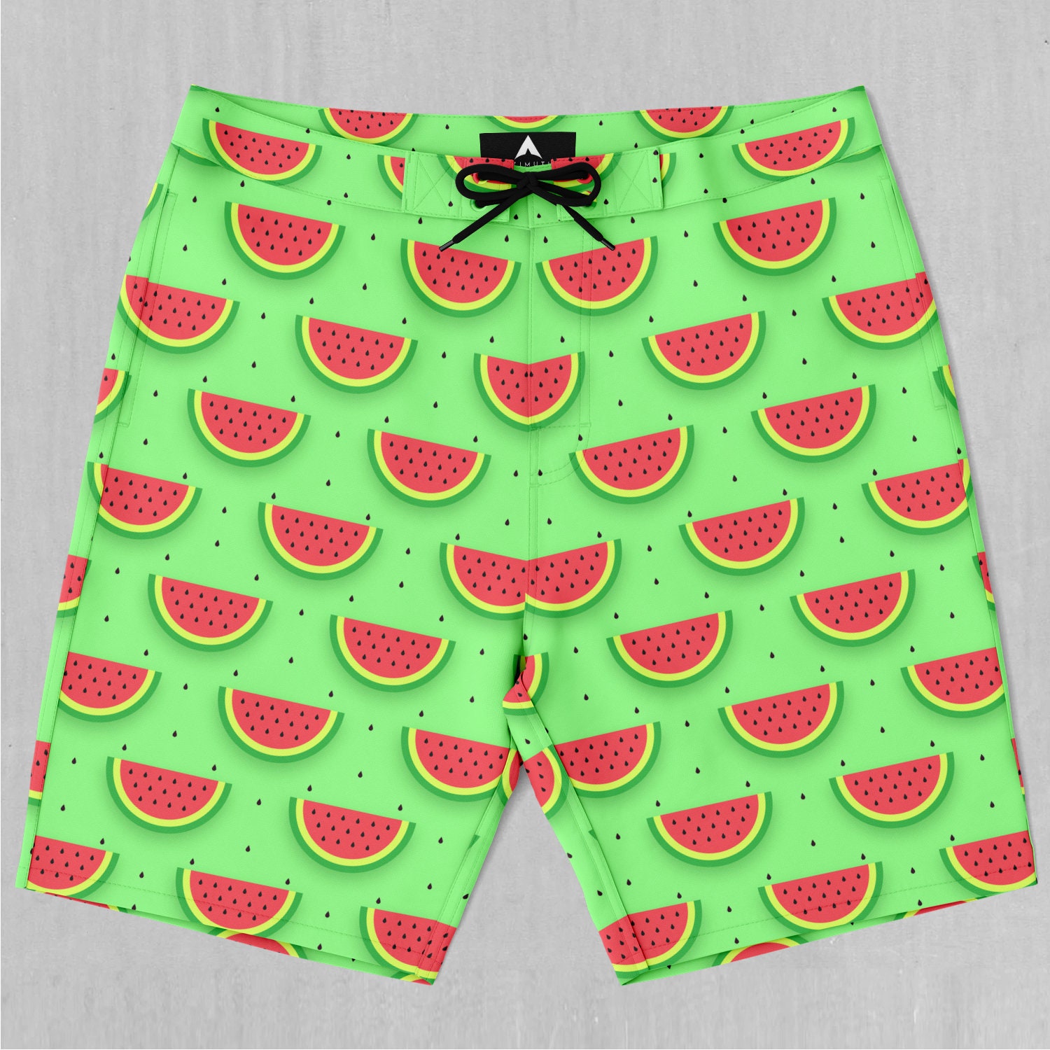 Watermelon Board Shorts Herren Badeanzug Badehose Mit Taschen Und Kordelzug von AzimuthClothingStore