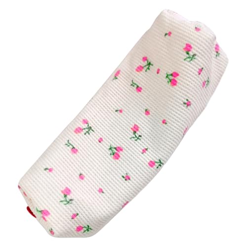 Aznever Geblümtes Federmäppchen, Blumenmäppchen - Niedlicher Stifthalter,Blumenbeutel, kleine Stifttasche, Stiftebeutel, Aufbewahrungstasche, Federmäppchen, Schulbedarf, Schreibwaren-Organizer von Aznever
