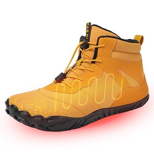 Aznever Outdoorheld Barfussschuhe Winter, Wanderschuhe Für Herren Und Damen, Balance Und Komfort, Outdoor-Sportschuhe, Wanderschuhe, Trailrunning-Schuhe, Trekking, Klettern von Aznever