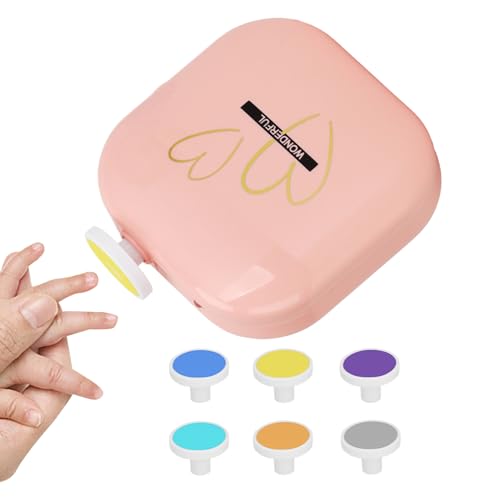 Baby Nagelknipser Elektrisch - Wiederaufladbarer Elektrischer Nagelknipser,Maniküregerät Mit LED-Beleuchtung Und 6 Schleifaufsätzen Für Unterwegs Zuhause Salon von Aznever