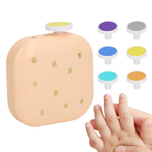 Babynagelknipser Elektrisch | USB wiederaufladbarer Nagelknipser für Kleinkinder - Leises Maniküre Gerät Mit LED-Licht Für Nagelpflege Zu Hause Unterwegs von Aznever