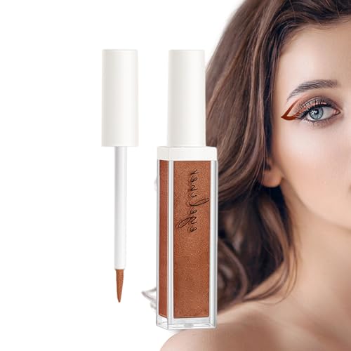 Eyeliner Flüssigliner - Flüssiger Glitzer-Eyeliner bunt | Langlebiger und pigmentierter funkelnder und schimmernder Eyeliner für das Augen-Make-up von Frauen und Mädchen Aznever von Aznever