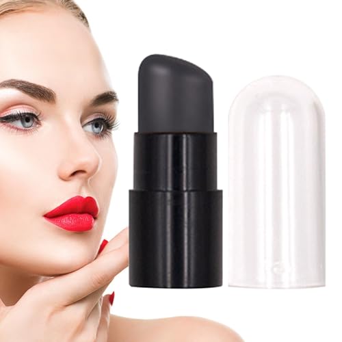 Mini-Concealer-Lippenölpinsel | Wiederverwendbarer Make-up-Pinsel mit Hülle - Make-up-Pinsel zum Verblenden von Lipgloss, Lippenstift, Lidschatten, Gesichtskontur Aznever von Aznever