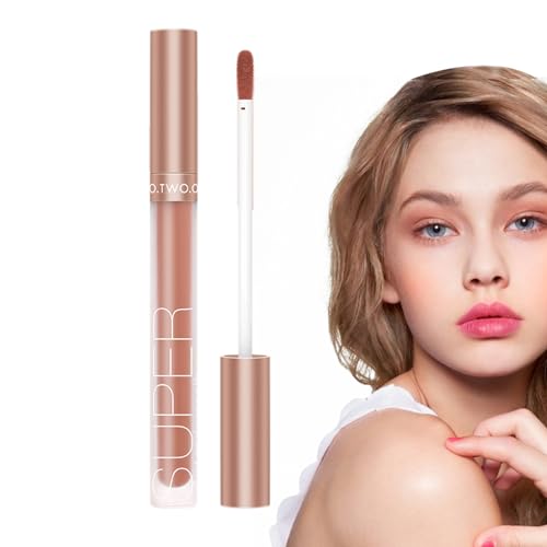 Samtiger Lipgloss,Matte Lip Glaze Lippenstift für ein natürliches Aussehen | Tägliche Schönheitsprodukte für Frauen für Reisen, Treffen, Zuhause, Arbeiten, Dating, Party Aznever von Aznever