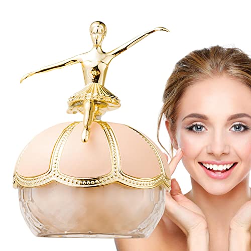 Setting Powder, Loses Puder-Make-up-Fixierpuder Mit Puderquaste, 20 G Leichtes Und Langanhaltendes Hochpigmentiertes, Wasserfestes Finishing-Puder Für Frauen von Aznever