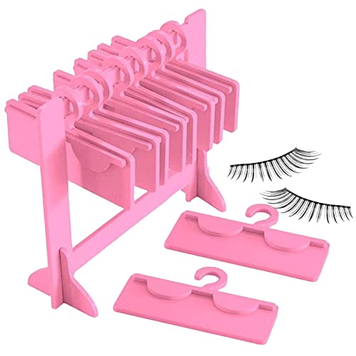 Wimpernständer, Wimpern-Acryl-Aufhänger-Rack, Wimpern Display Rack, Halter Für Falsche Wimpernverlängerung Mit 10 Aufhänger-Organizer-Pfropfständer von Aznever