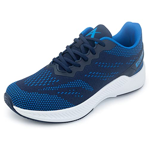 Azooken Laufschuhe Herren Damen Sportschuhe Joggingschuhe Straßenlaufschuhe Tennisschuhe Freizeit Sneaker Outdoor Fitness Gym Traillauf Schuhe(T231-Blue42) von Azooken