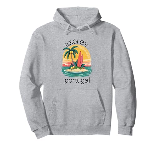 Azoren Insel Portugal Souvenir Männer Souvenir Strand Pullover Hoodie von Azores Portugal souvenir beach men women