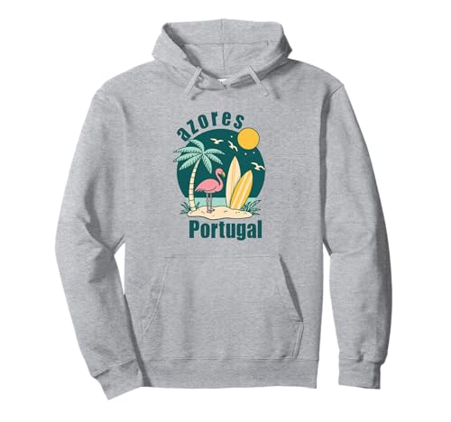 Azoren Insel Portugal Souvenir Männer Souvenir Strand Pullover Hoodie von Azores Portugal souvenir beach men women