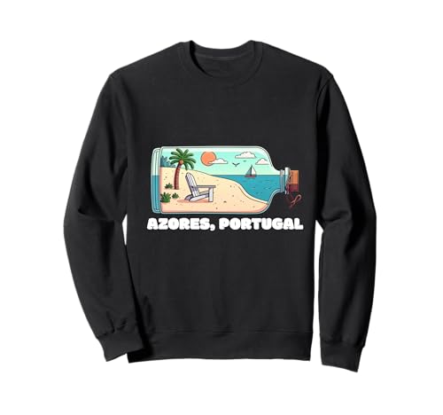 Azoren Insel Portugal Souvenir Männer Souvenir Strand Sweatshirt von Azores Portugal souvenir beach men women
