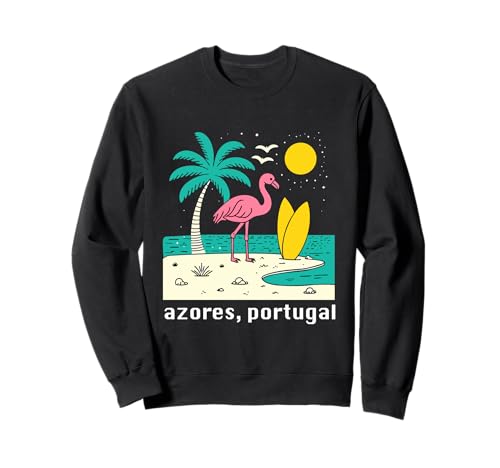 Azoren Insel Portugal Souvenir Männer Souvenir Strand Sweatshirt von Azores Portugal souvenir beach men women