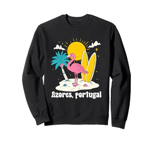 Azoren Insel Portugal Souvenir Männer Souvenir Strand Sweatshirt von Azores Portugal souvenir beach men women