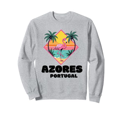 Azoren Insel Portugal Souvenir Männer Souvenir Strand Sweatshirt von Azores Portugal souvenir beach men women