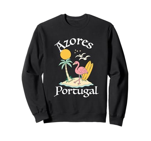 Azoren Insel Portugal Souvenir Männer Souvenir Strand Sweatshirt von Azores Portugal souvenir beach men women