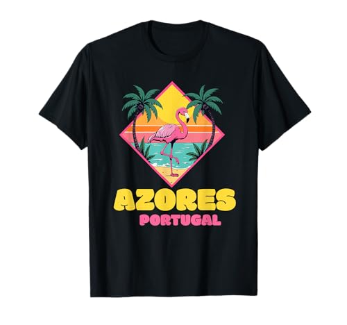 Azoren Insel Portugal Souvenir Männer Souvenir Strand T-Shirt von Azores Portugal souvenir beach men women