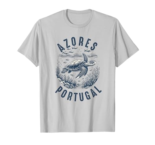 Azoren Insel Portugal Souvenir Männer Souvenir Strand T-Shirt von Azores Portugal souvenir beach men women