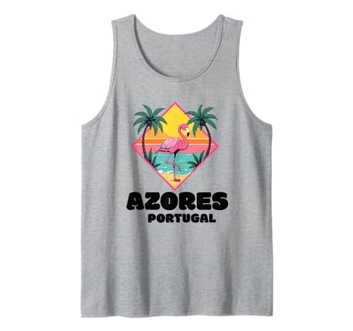 Azoren Insel Portugal Souvenir Männer Souvenir Strand Tank Top von Azores Portugal souvenir beach men women