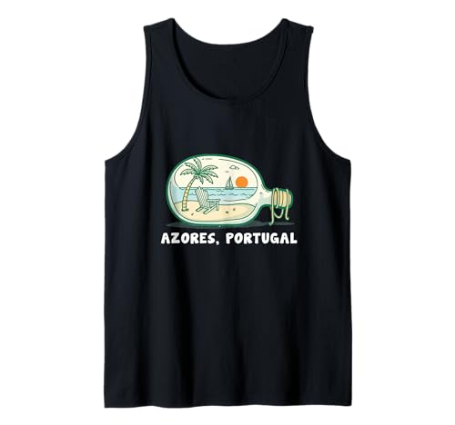 Azoren Insel Portugal Souvenir Männer Souvenir Strand Tank Top von Azores Portugal souvenir beach men women