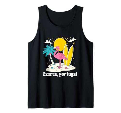 Azoren Insel Portugal Souvenir Männer Souvenir Strand Tank Top von Azores Portugal souvenir beach men women