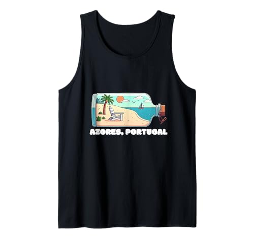 Azoren Insel Portugal Souvenir Männer Souvenir Strand Tank Top von Azores Portugal souvenir beach men women