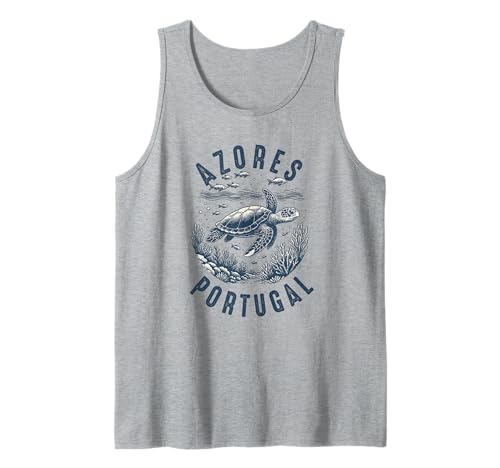 Azoren Insel Portugal Souvenir Männer Souvenir Strand Tank Top von Azores Portugal souvenir beach men women