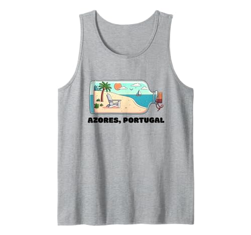 Azoren Insel Portugal Souvenir Männer Souvenir Strand Tank Top von Azores Portugal souvenir beach men women