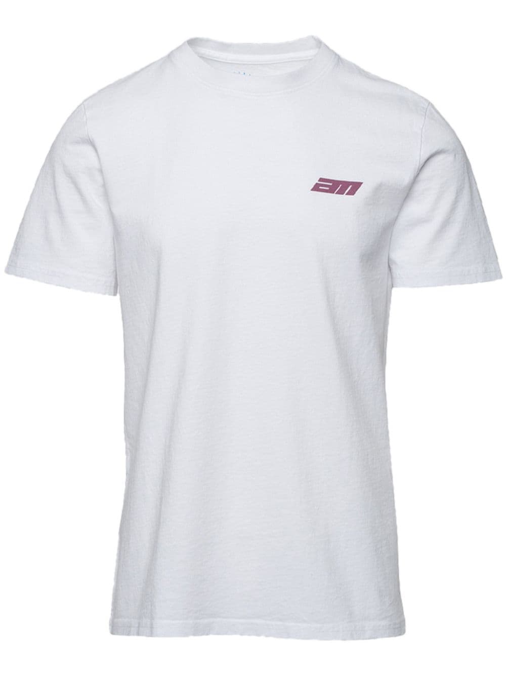 Aztech Mountain T-Shirt mit Horizon-Print - Weiß von Aztech Mountain