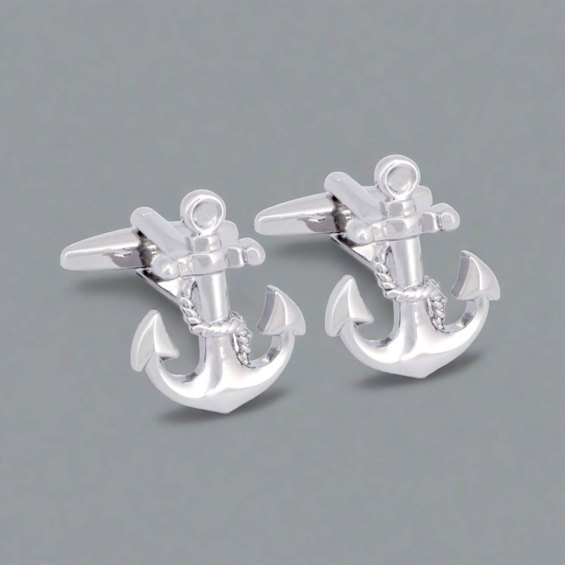 Maritime Anker Manschettenknöpfe von Azthom