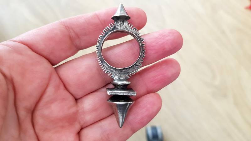 Großes Altes Tuareg Zinder Kreuz in Silber Großes Altes Tuareg Zinder Kreuz in Silber von AzulTribe
