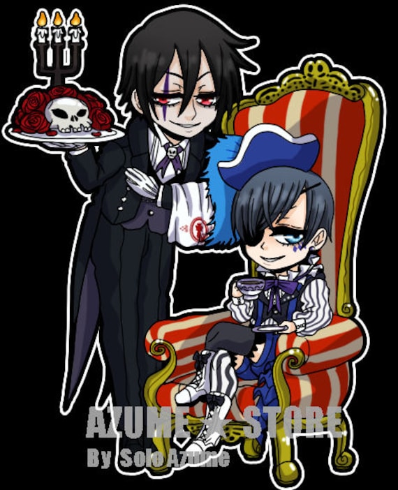 Black Butler Schlüsselanhänger von AzumeShop