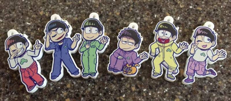 Osomatsu-San Acrylanhänger Osomatsu-San Acrylanhänger von AzumeShop