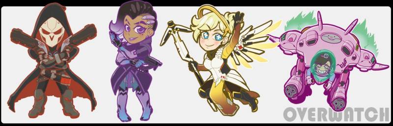 Overwatch Acryl Anhänger von AzumeShop