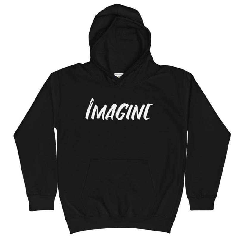 Imagine Kids Hoodie Von Azure Fashions Designs von AzureFashionsDesign