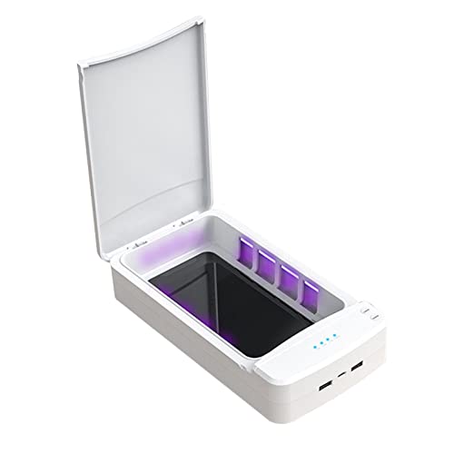 UV-Reinigungsbox, Wiederaufladbar, 360 Grad, Multifunktional, Tragbar, UV-Box für Nagelkunstwerkzeuge, UV-Lampen-Reinigungsbox von Azusumi