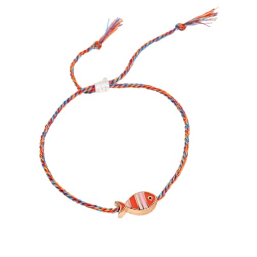 Azxcvbnm Gewebte Wickelfreundschaftsbänder Handgefertigte Armbänder Verstellbare Legierungscharme Armband Für Tägliche Zubehör VERSATILE FLAUTE WRISTE JUDELY GESPEKTION von Azxcvbnm
