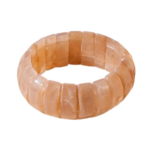 Azxcvbnm Leichtes Acrylmanschette Armband Mit Geometrischen Formen Vielseitig Handgefertigt von Azxcvbnm