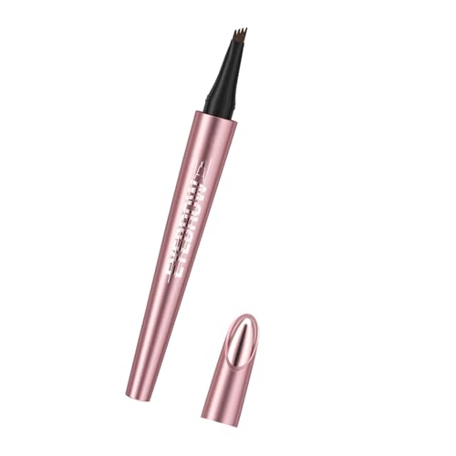 Natural Aussehende Brauen Die Mit 4 Gabelspitze Liquide Augenbrauenstift Für Anfänger Zu Profitieren Natürliche Brauen Smudgeproof Eyebrow Enhancer von Azxcvbnm