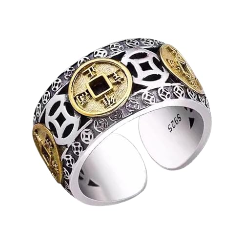 Retro Copper Alloy Band Handgefertigtes Gealtertes Look Kulturelle Erbe Inspiriertes Statement Accessoire Für Trendige Outfits Delessed Metal von Azxcvbnm