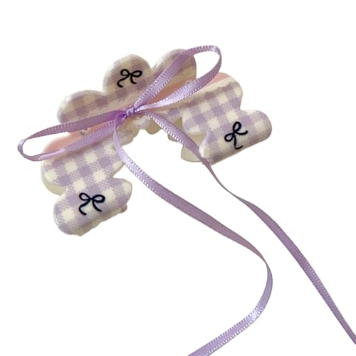 Ribbon Bowtie Haarklaue Für Mädchen Blumen Haare Clip Kiefer Clip Nicht Klimaanlage Ponytailhalter Haare Grip Frauen Haarschmuck Ribbon Bowtie Haarklaue Für Mädchen Blumen Haare Clip Kiefer Clip Nicht Klimaanlage Ponytailhalter Haare Grip Frauen Haarschmuck von Azxcvbnm