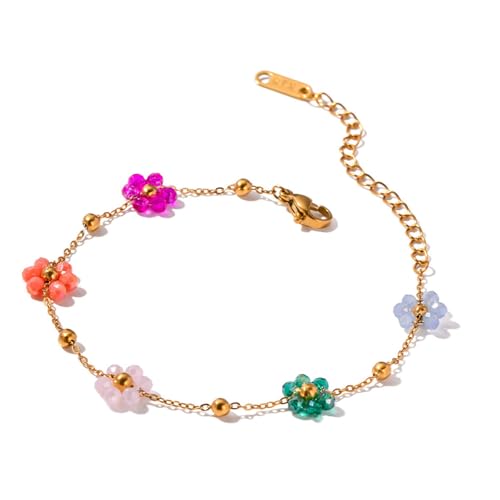 Statement-Blumen-Halskette, Kristall-Blume, handgefertigter Schmuck, Mode-Accessoires für Verabredungen und Veranstaltungen Statement-Blumen-Halskette, Kristall-Blume, handgefertigter Schmuck, Mode-Accessoires für Verabredungen und Veranstaltungen von Azxcvbnm