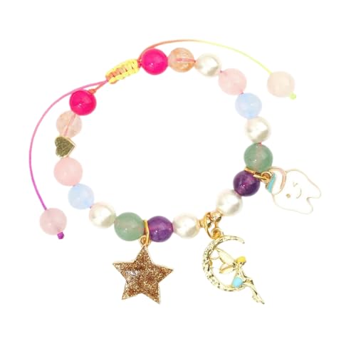 Stilvolle Star Elfs Mit Kunstperlen Verstellbare Länge Für Studenten Bequemer Alltagsschmuck Delikates Themen Armband von Azxcvbnm