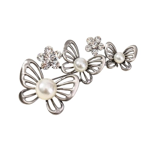 Strasssteine ​​Animal Brosche Mit Sicherem Verschluss Leichtgewichtetes Legierungs Design Stift Accessoires Für Partys Und Formelle Veranstaltung Stilvolle Strasssteine ​​Tierabzeichen von Azxcvbnm