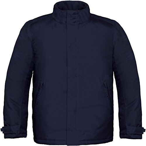 B&C: Men`s Heavy Weight Jacket Real+ Men, Größe:S;Farbe:Navy von B&C