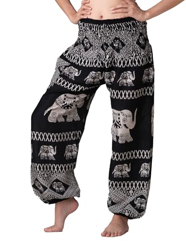 B BANGKOK PANTS Haremshose für Damen, Yoga, Boho-Kleidung mit Taschen, 48/52/Mehr B BANGKOK PANTS Haremshose für Damen, Yoga, Boho-Kleidung mit Taschen, 48/52/Mehr von B BANGKOK PANTS