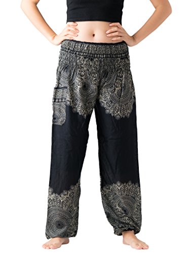 B BANGKOK PANTS Haremshose für Damen, Yoga, Boho-Kleidung mit Taschen, 48/52/Mehr B BANGKOK PANTS Haremshose für Damen, Yoga, Boho-Kleidung mit Taschen, 48/52/Mehr von B BANGKOK PANTS