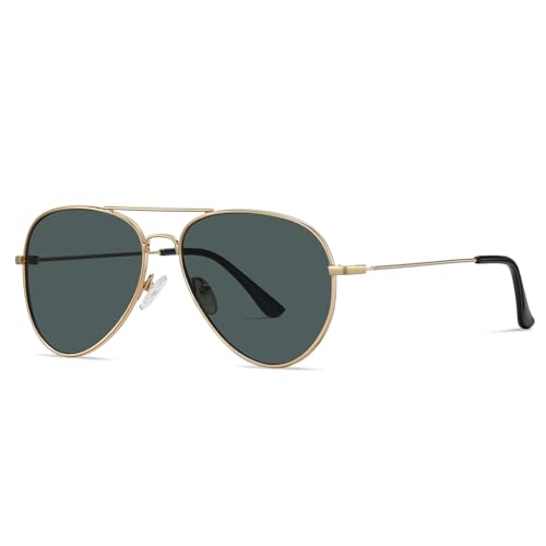 B BIDEN Retro-Metallpiloten-Sonnenbrille Für Männer Und Frauen, Polarisierte Linse Mit Innerer Blendschutzbeschichtung Für Autofahren, Angeln Und Outdoor-Sport. B BIDEN Retro-Metallpiloten-Sonnenbrille Für Männer Und Frauen, Polarisierte Linse Mit Innerer Blendschutzbeschichtung Für Autofahren, Angeln Und Outdoor-Sport. von B BIDEN