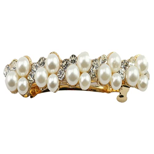 B Baosity Frauen Haarnadeln Bright Simulated Pearl Damen Haarschmuck Zubehör von B Baosity